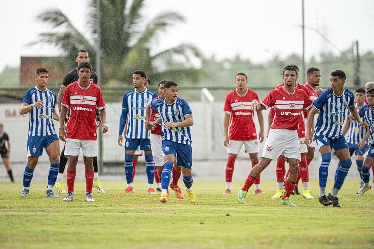 CSA x CRB, pela Copa Alagoas — Foto: Allan Max/ASCOM CSA