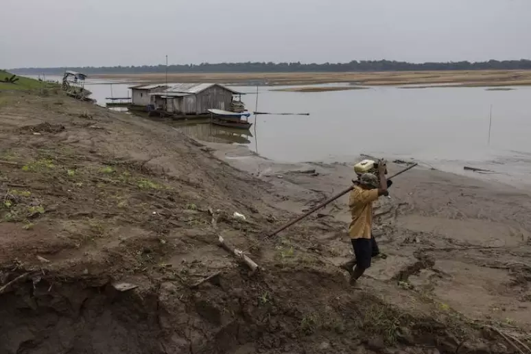 A Bacia do Rio Amazonas enfrenta cenário de grande seca em 2024 Foto: Divulgação/SGB / Estadão