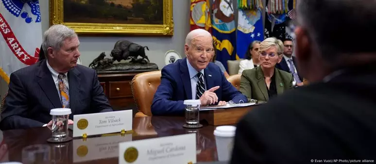 Presidente dos EUA, Joe Biden, alertou que furacão Milton poderá ser "uma das piores tempestades em 100 anos a atingir a Flórida" Foto: DW / Deutsche Welle  