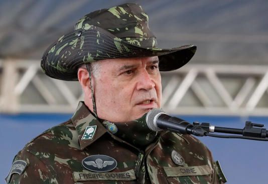 Marco Antônio Freire Gomes confirmou à PF que 'minuta do golpe' foi debatida entre Jair Bolsonaro e comandantes militares Foto: Alan Santos/PR