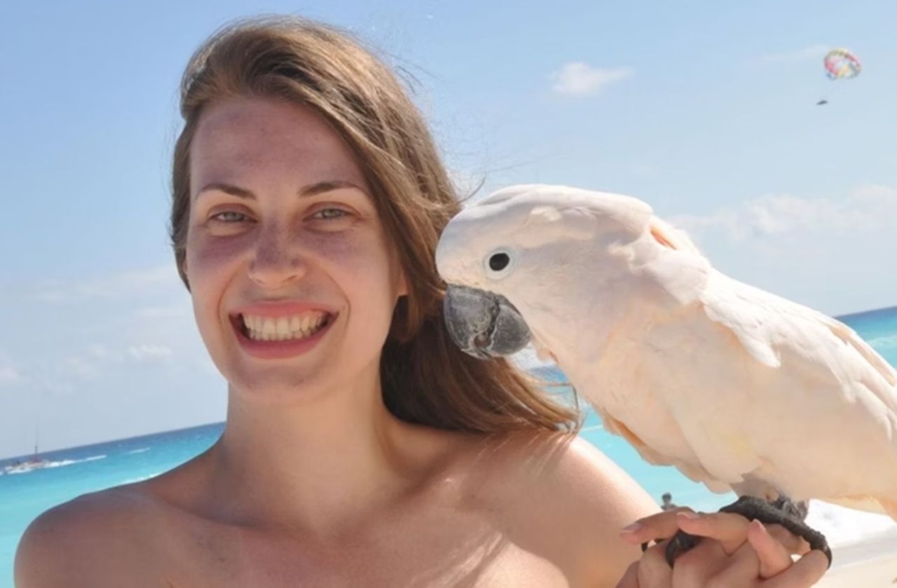 Mireylle Fries estava em avião com marido e os filhos