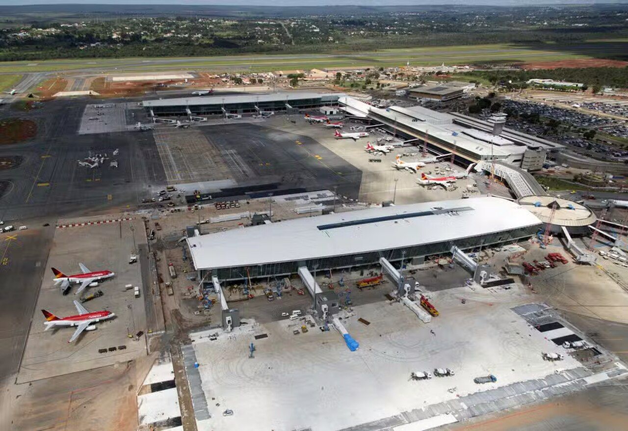 Aeroporto Internacional de Brasília. — Foto: Reprodução/Wikipedia