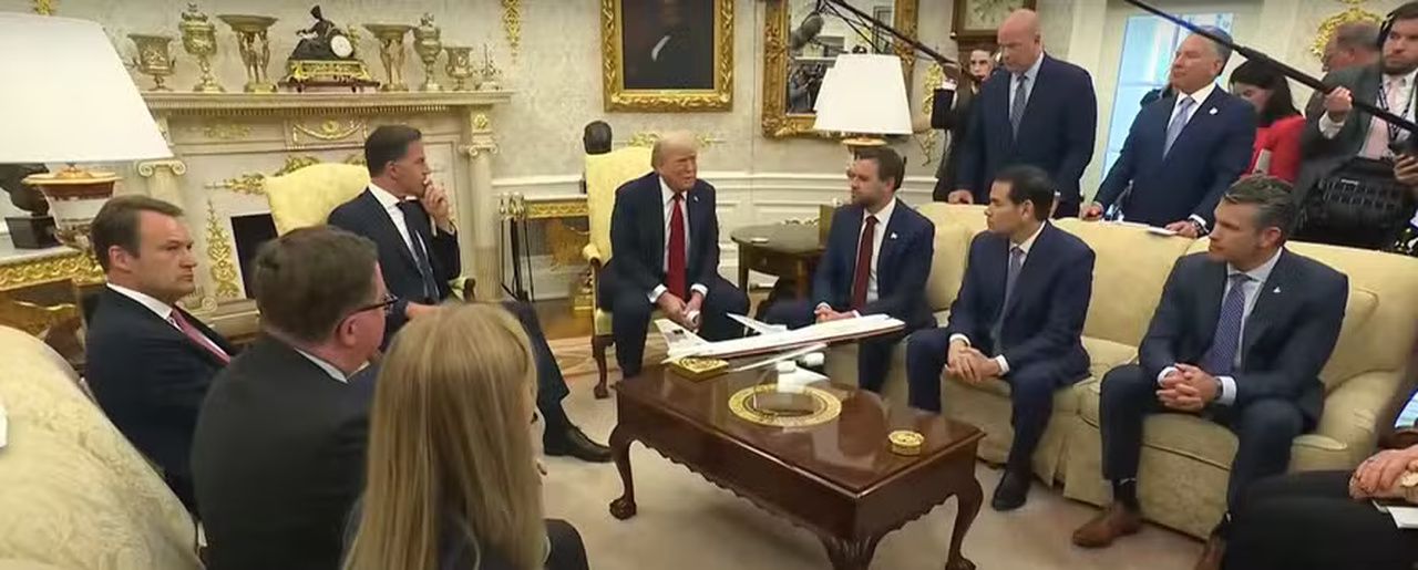 Presidente dos Estados Unidos, Donald Trump, durante anúncio na Casa Branca. — Foto: Reprodução