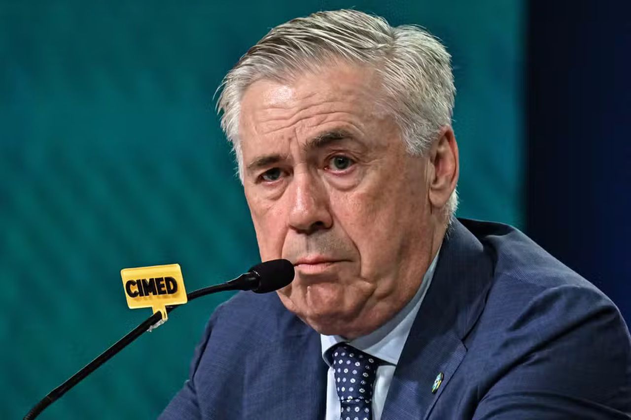 Carlo Ancelotti, técnico da Seleção Brasileira — Foto: Celso Pupo/Fotoarena/Agência O Globo