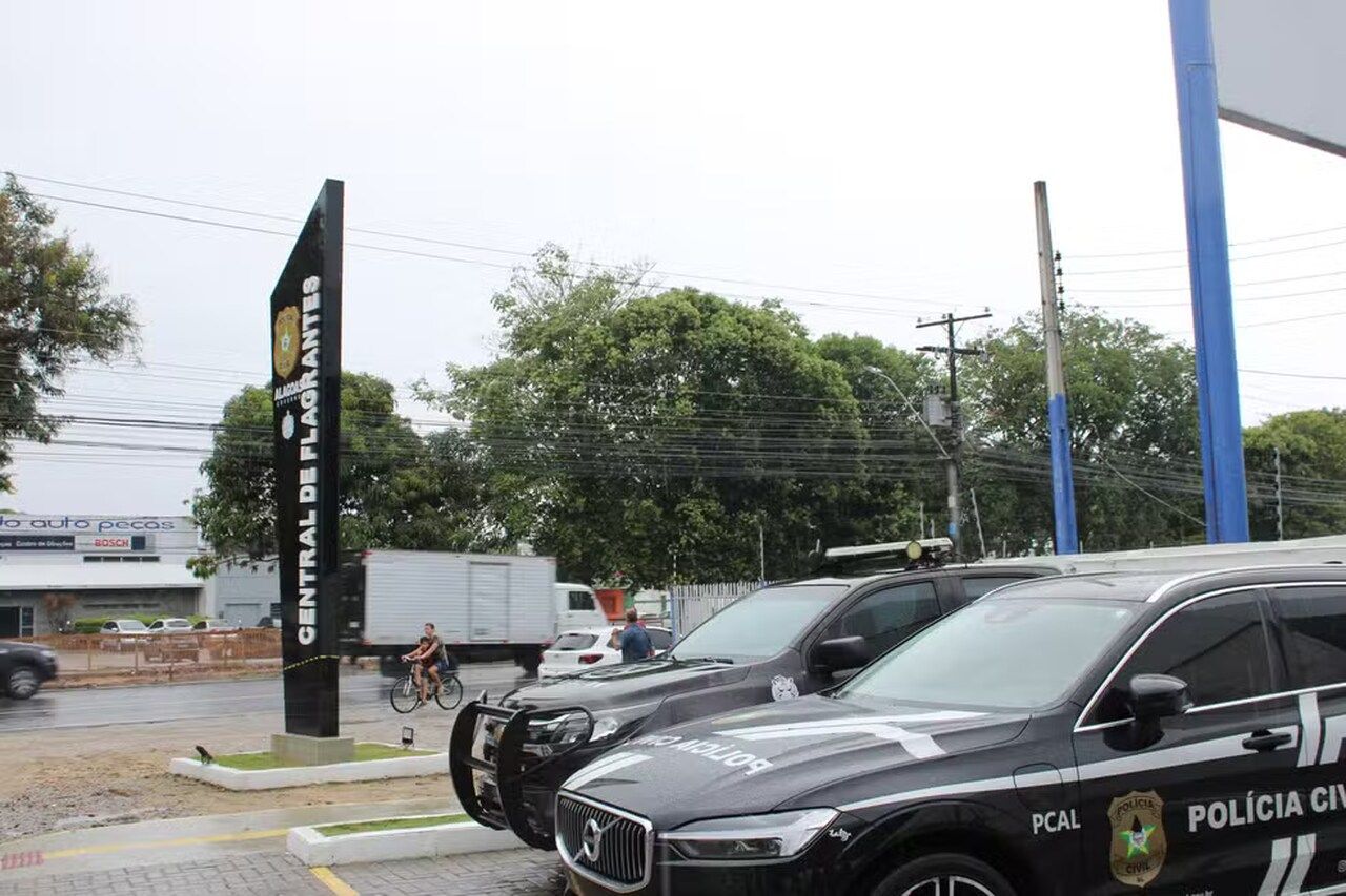 Ocorrência foi registrada na Central de Flagrantes — Foto: Ascom PC-AL