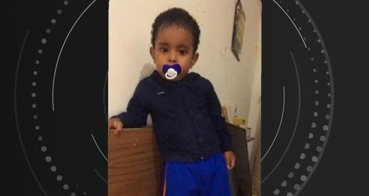 Rhavy Abraão Alves de Lima, de dois anos, foi assassinado em Maceió — Foto: Reprodução